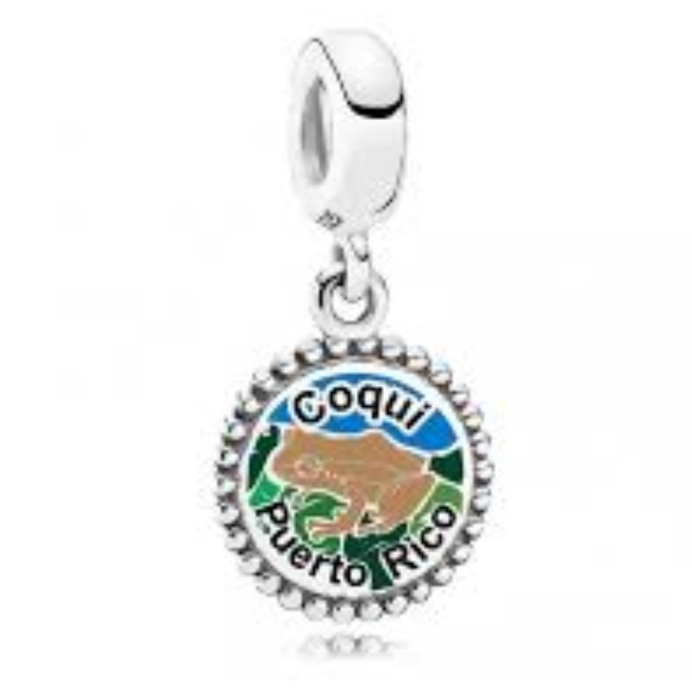 Exclusive Genuine Pandora Puerto Rico Coqui Charm